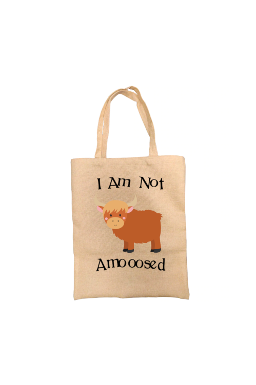 Highland Cow Tote Bag, Cow Bag, Personalised Tote Bag